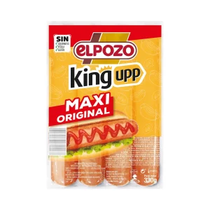 Salchichas King Upp Maxi Original ELPOZO 330 g